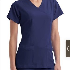 Jockey Navy scrub top